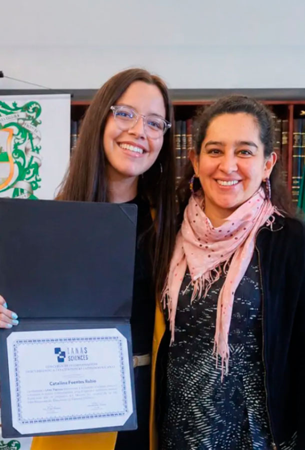 Catalina Fuentes, galardonada con el premio “¡Descubramos a las científicas!”