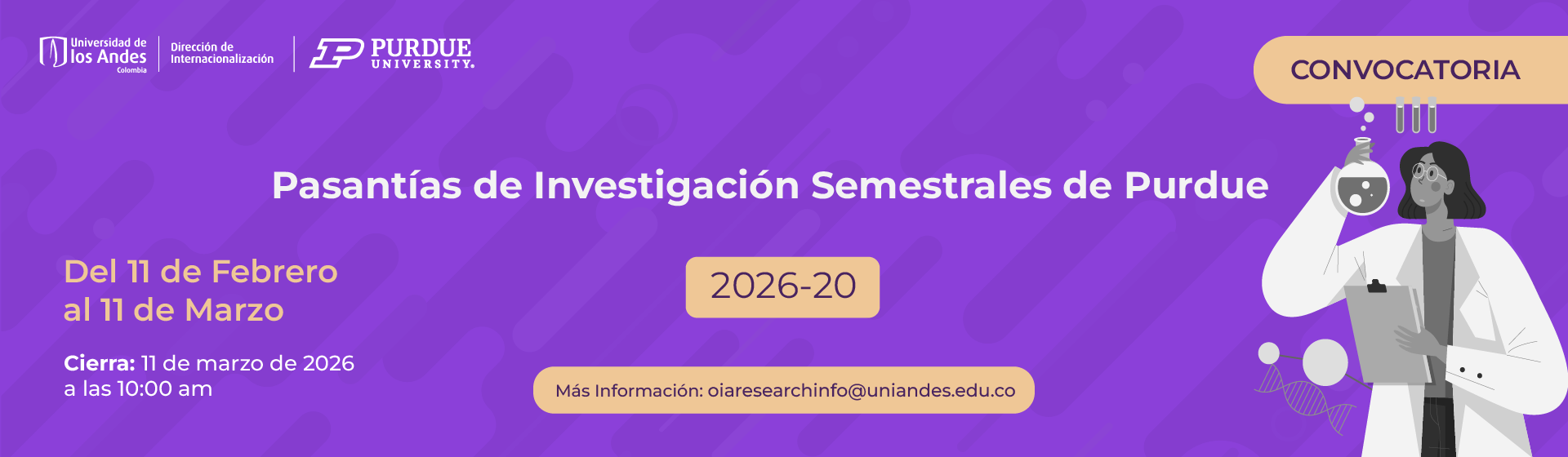 Pasantías de Investigación Semestrales Purdue