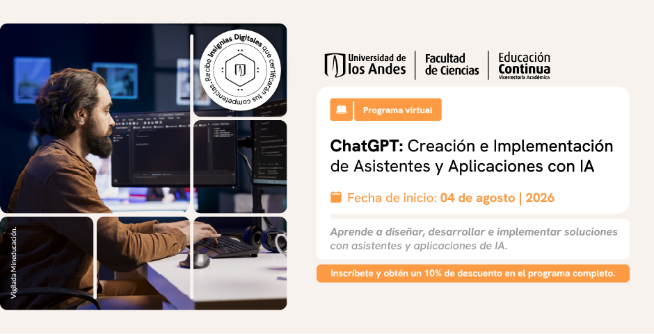 ChatGPT: Creación e implementación de asistentes y aplicaciones con IA