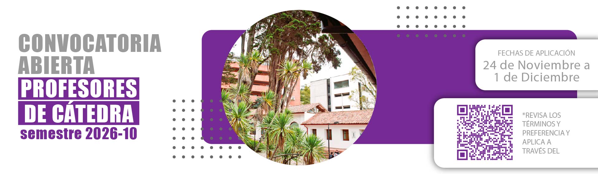 Convocatoria Profesores de cátedra, 2026-10