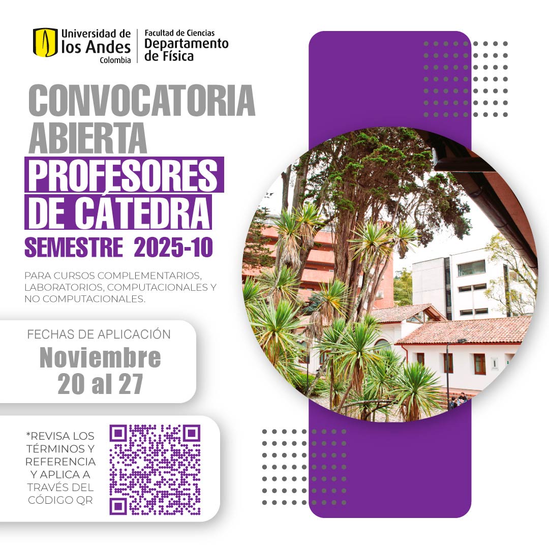 Convocatoria profesores de cátedra 202510